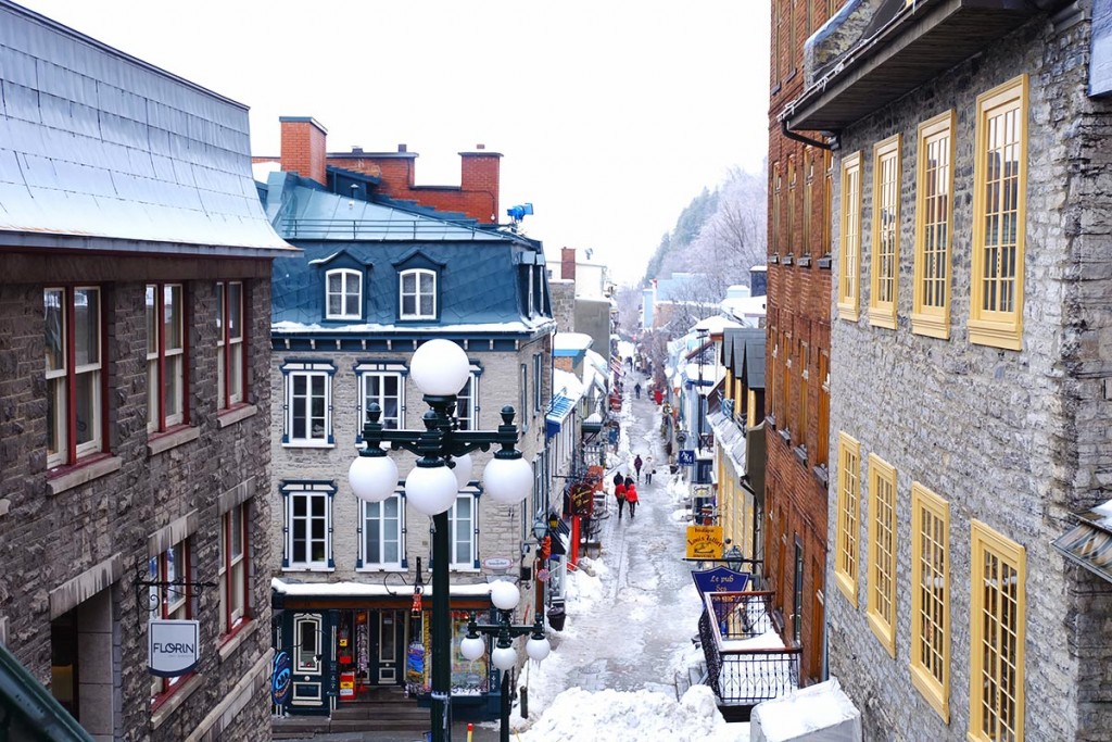Refuse to hibernate Québec la Basse-Ville