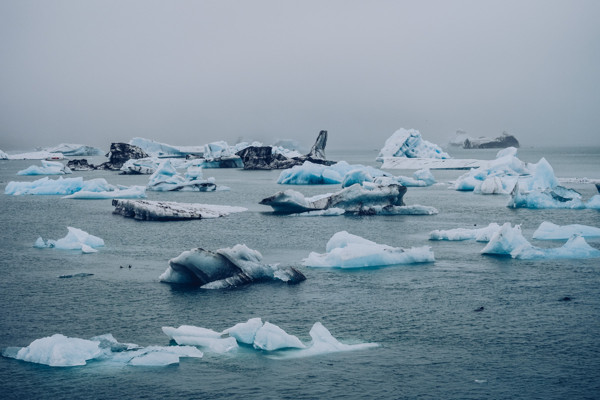 Refuse to hibernate islande jokulsarlon icebergs