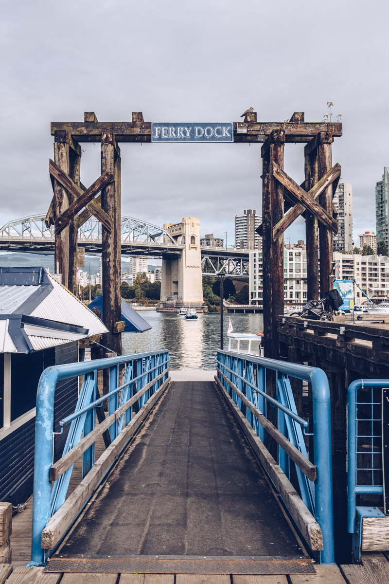 Refuse to hibernate Vancouver ferry dock