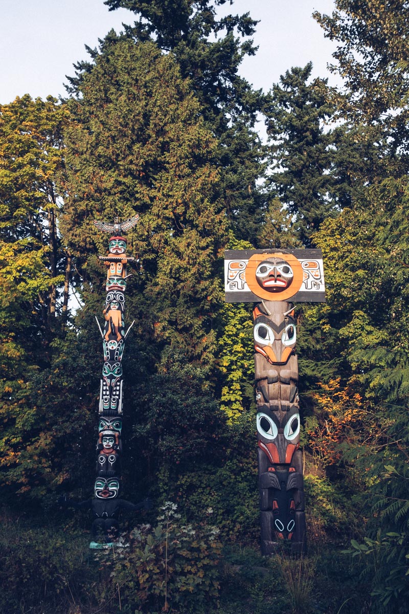Refuse to hibernate Vancouver stanley park totem poles