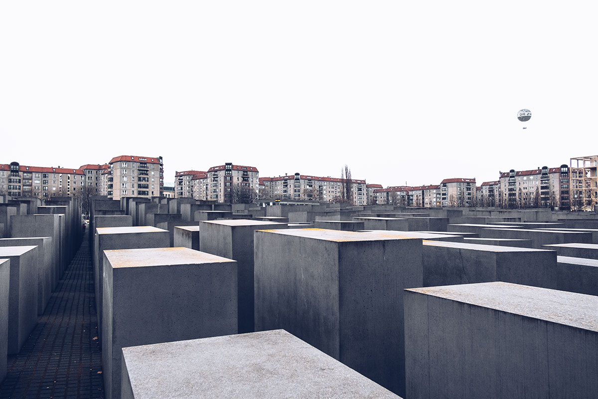 Refuse to hibernate Berlin mémorial Holocauste