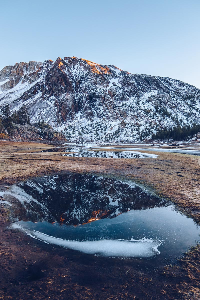 Refuse to hibernate Yosemite Ellery Lake reflet
