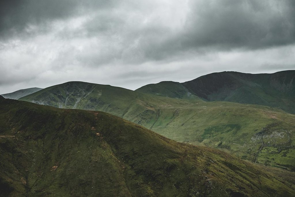 Refuse to hibernate Pays de Galles Snowdon mountains montagne