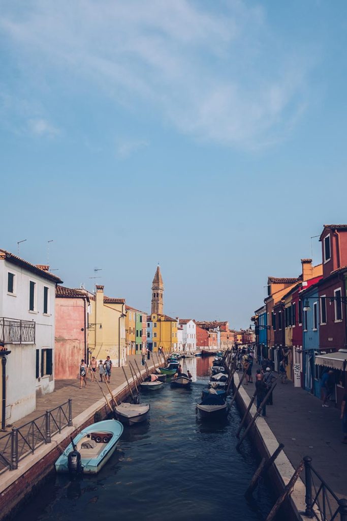 Refuse to hibernate Venise Burano et son canal