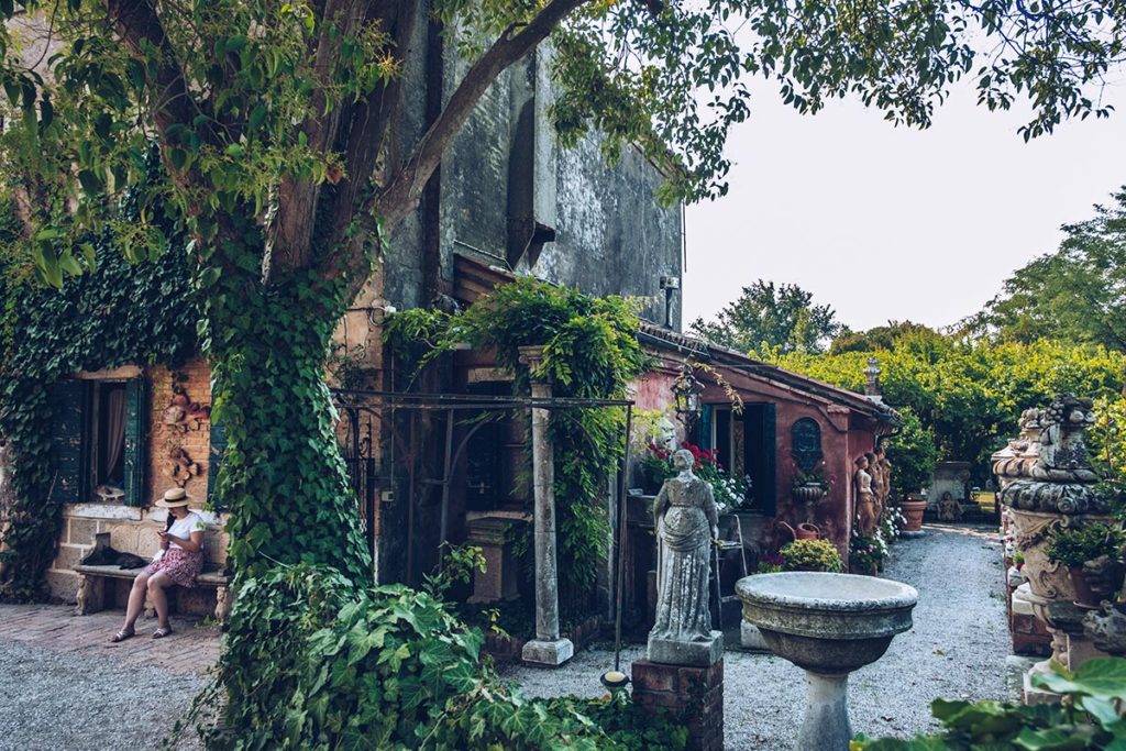 Refuse to hibernate Venise Torcello jardin