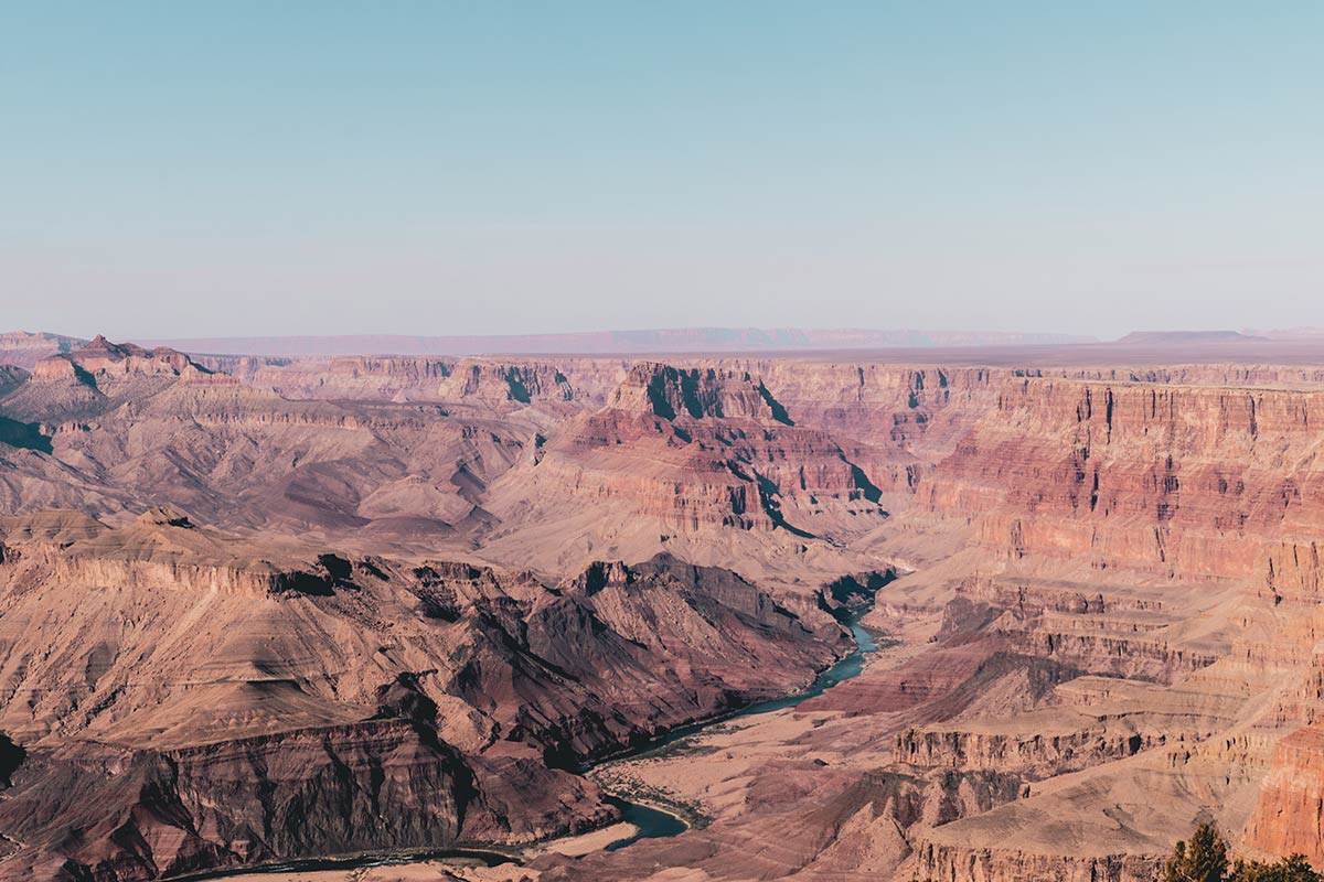 États-Unis Grand Canyon Desert View Refuse to hibernate