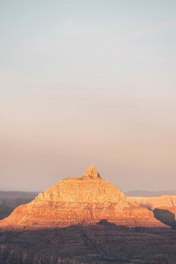 Grand Canyon Grandview Point coucher de soleil rocher Refuse to hibernate
