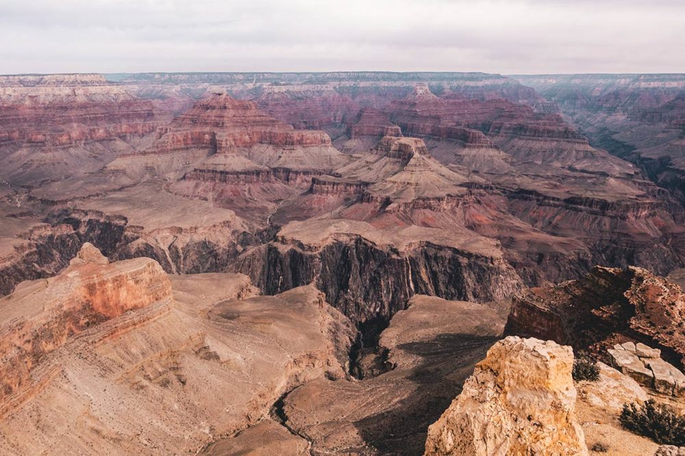 Grand Canyon Rim Trail Refuse to hibernate