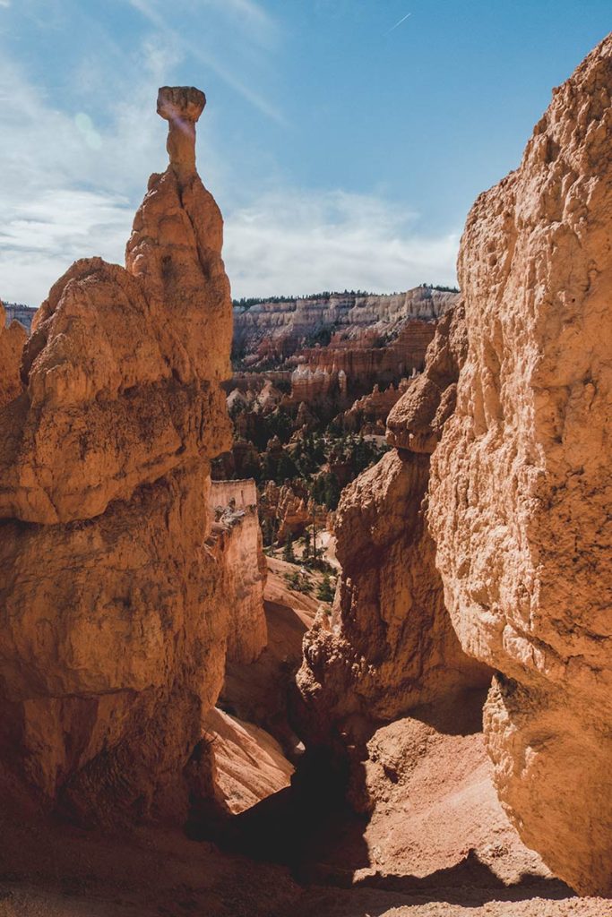 Utah Bryce Canyon Queen's Garden trail hoodoos Refuse to hibernate