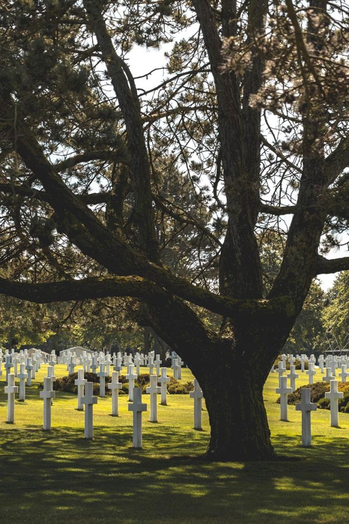 débarquement Normandie Omaha Beach cimetière Refuse to hibernate