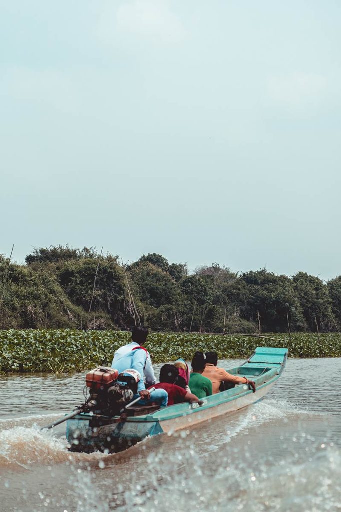 Battambang traversée du Tonlé Sap en bateau Refuse to hibernate