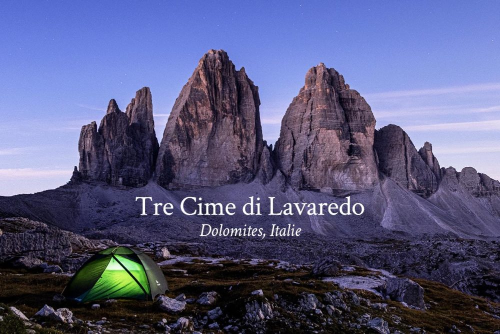 Tre Cime di Lavaredo Dolomites Italie vidéo Refuse to hibernate
