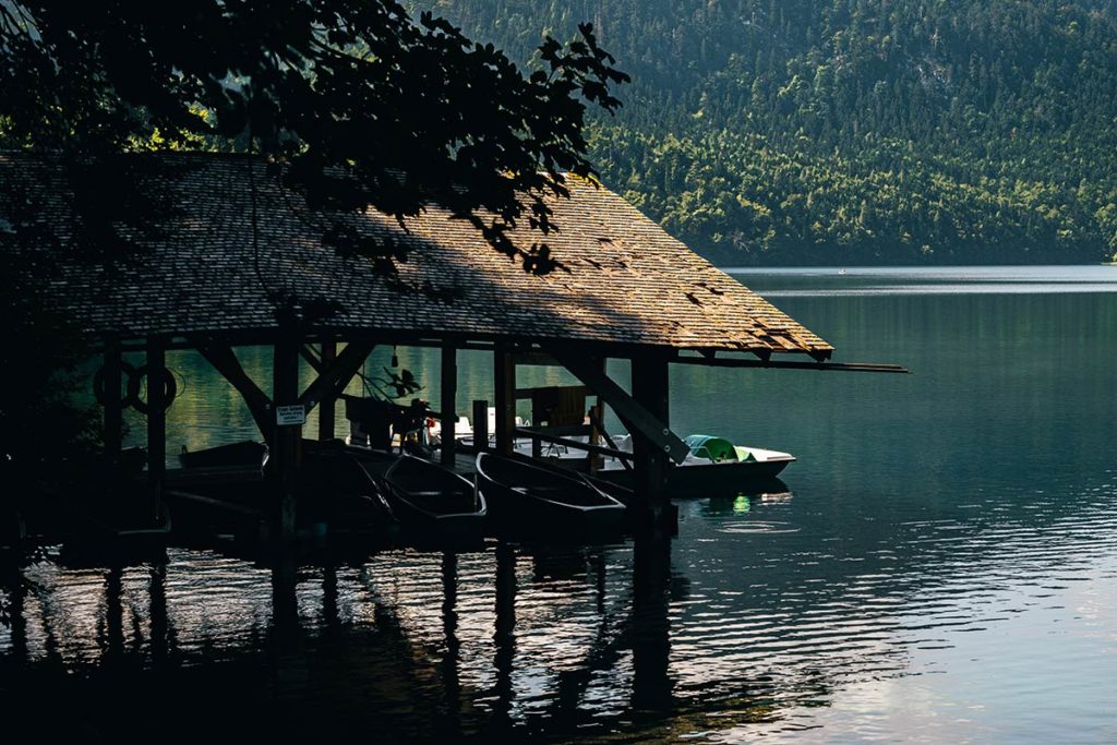 barques lac Alpsee Bavière Refuse to hibernate