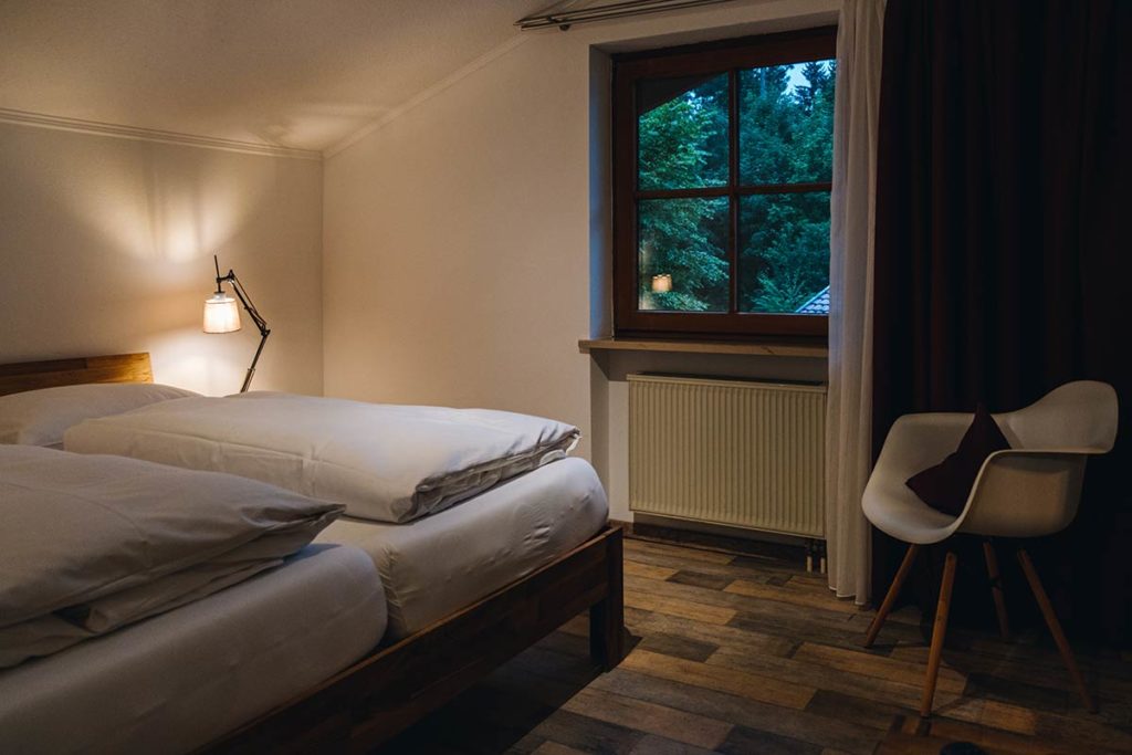 hôtel Garni Schlossblick chambre Bavière Refuse to hibernate