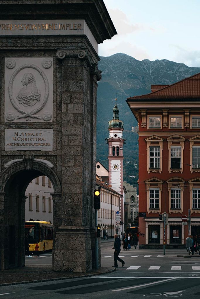 Maria Theresien Strasse Innsbruck Refuse to hibernate