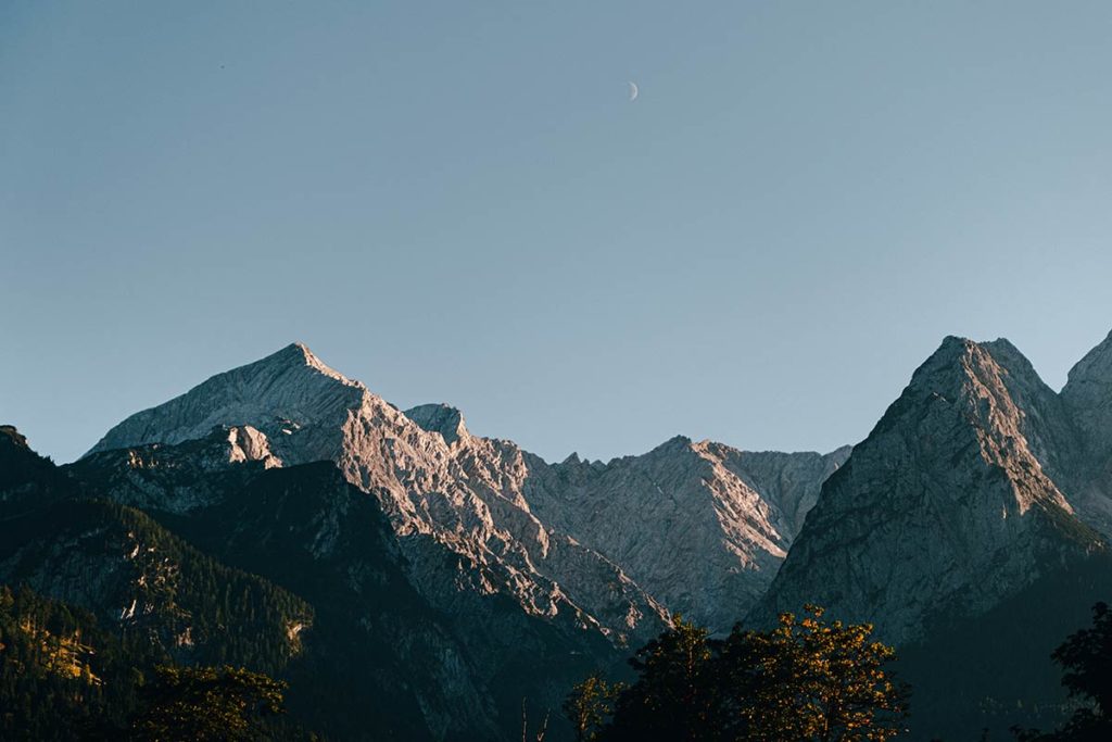 montagnes camping du Zugspitze Bavière Refuse to hibernate