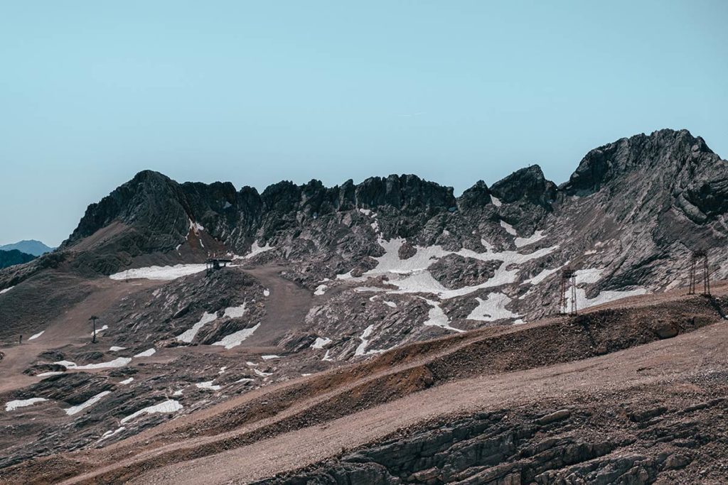 neige montagne Zugspitze Bavière Refuse to hibernate