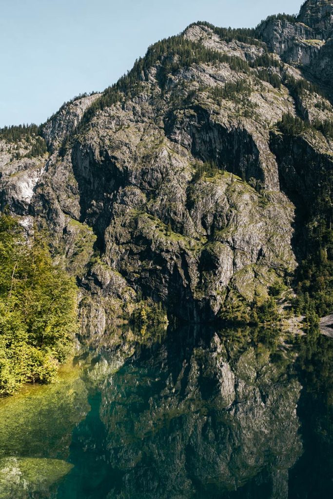 réflexion Lac Obersee Bavière Refuse to hibernate